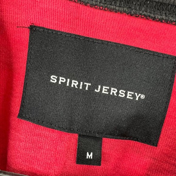 Spirit Jersey T Shirt Dead End Scorpion M Red Crewneck Heavyweight Oversize NWT - Picture 5 of 6